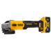 Аккумуляторная угловая шлифмашина DeWALT DCG407M2T, 2 акб 4 Ah, з/у, в кейсе TSTAK