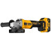Аккумуляторная угловая шлифмашина DeWALT DCG407M2T, 2 акб 4 Ah, з/у, в кейсе TSTAK