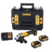 Аккумуляторная угловая шлифмашина DeWALT DCG407M2T, 2 акб 4 Ah, з/у, в кейсе TSTAK