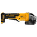 Аккумуляторная угловая шлифмашина DeWALT DCG408NT, без акб и з/у, в кейсе TSTAK