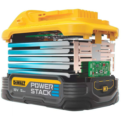 Аккумуляторная батарея XR PowerStack DeWALT DCBP518 18V 5.0Ah