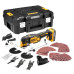 Аккумуляторный многофункциональный инструмент DeWALT DCS356E1T, 1 акб 18V XR Li-lon PowerStack 1.7 Ah, з/у в TSTAK