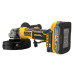 Аккумуляторная угловая шлифмашина DeWALT DCG404S2T с 2 акб 3.5 Ah и з/у в кейсе TSTAK Аккумуляторная угловая шлифмашина DeWALT DCG404S2T с 2 акб 3.5 Ah и з/у в кейсе TSTAK