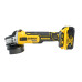 Аккумуляторная угловая шлифмашина DeWALT DCG405S2T с 2 акб 3.5 Ah и з/у в кейсе TSTAK Аккумуляторная угловая шлифмашина DeWALT DCG405S2T с 2 акб 3.5 Ah и з/у в кейсе TSTAK