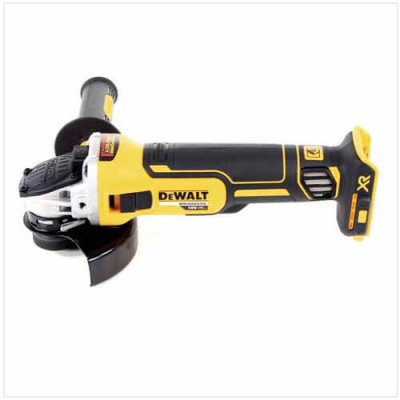 Аккумуляторная угловая шлифмашина DeWALT DCG405NT, без акб в кейсе Аккумуляторная угловая шлифмашина DeWALT DCG405NT, без акб в кейсе