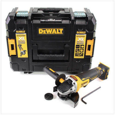 Аккумуляторная угловая шлифмашина DeWALT DCG406NT, без акб в TSTAK Аккумуляторная угловая шлифмашина DeWALT DCG406NT, без акб в TSTAK