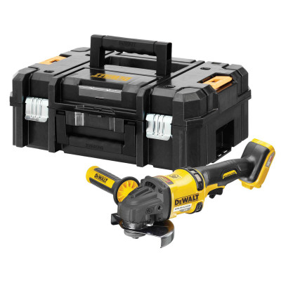 Аккумуляторная угловая шлифмашина DeWALT DCG418NT, без акб в чемодане